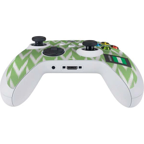 Nigeria Soccer Flag Xbox Series S Controller Skin
